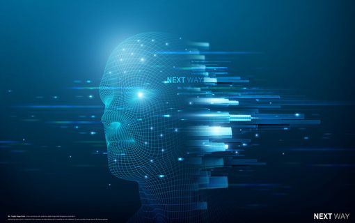 现代科技数据信息化处理器运行模块化海报