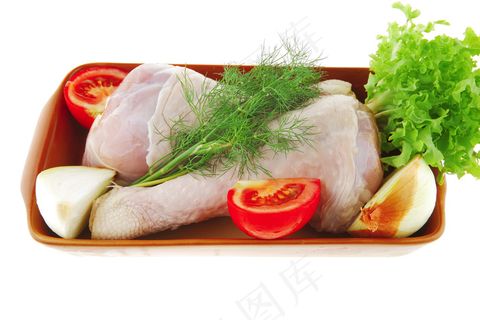 鸡腿美食素材图片下载