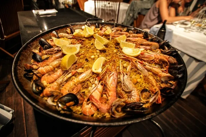 鲜香美味的海鲜饭素材下载