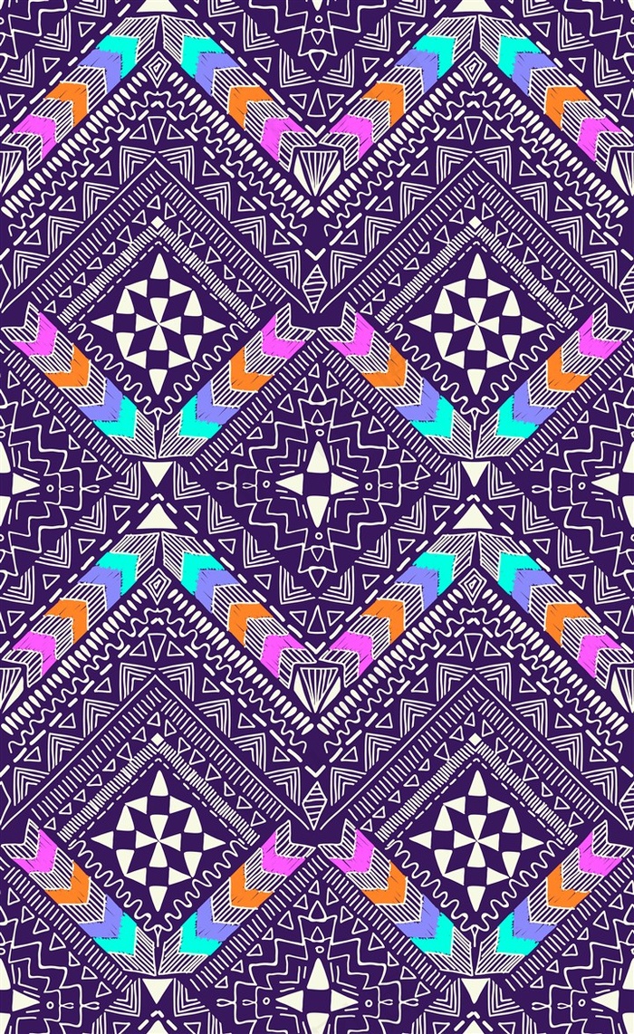 民族特色花纹背景高清图