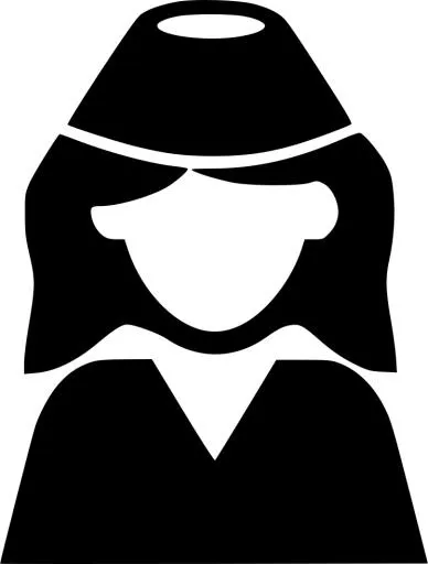 空姐 PNG免抠(744x980)