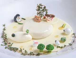 王森白巧克力核桃甜点