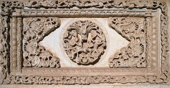 浮雕类石刻北京故宫素材