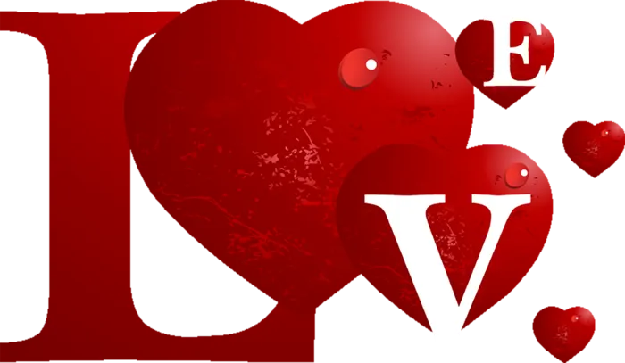love字体情人节