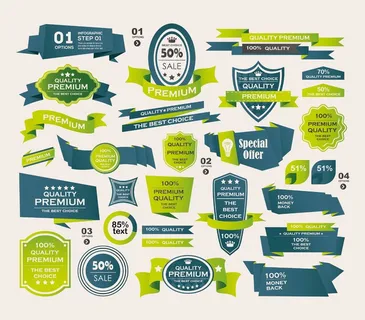 免抠超市标签标贴