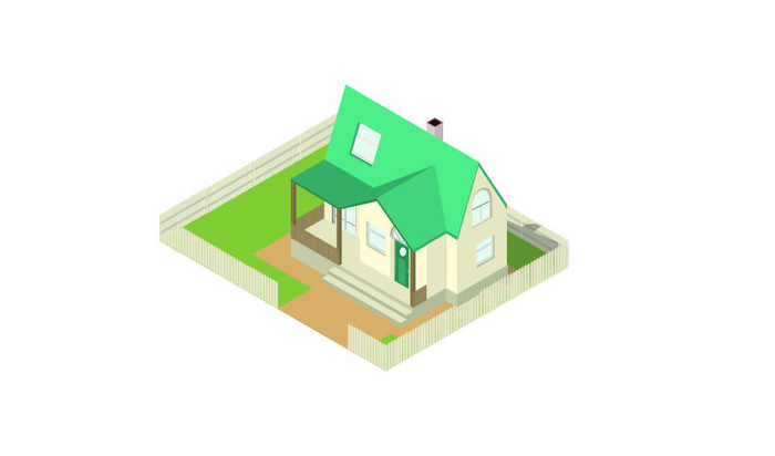 分析图素材图标集合景观建筑立面插画场景AI矢量图形设计