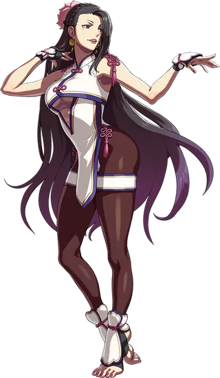 褐色女孩长发素材人物