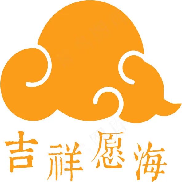 吉祥愿海1cdr矢量模版下载