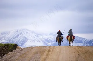 新疆喀拉峻草原风景写真