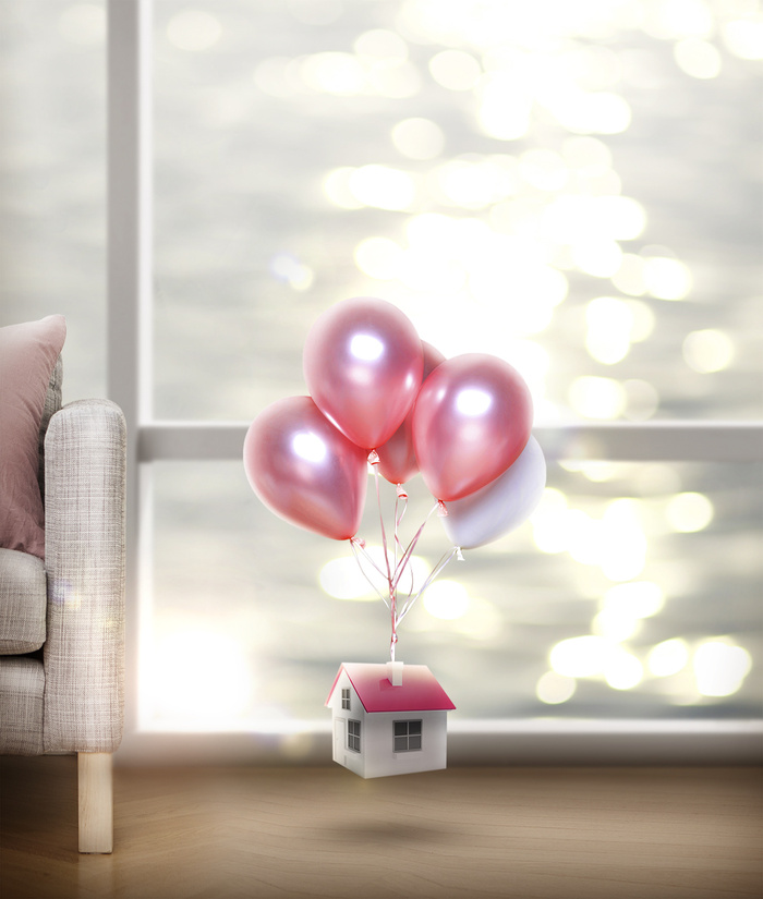 房地产创意海报PSD素材