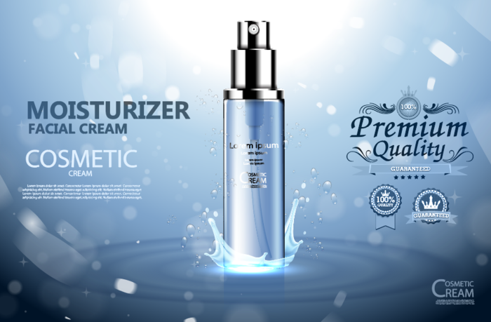 设计广告化妆品素材