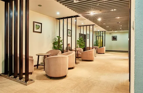 豪华精致商务办公休息区装修高清图片