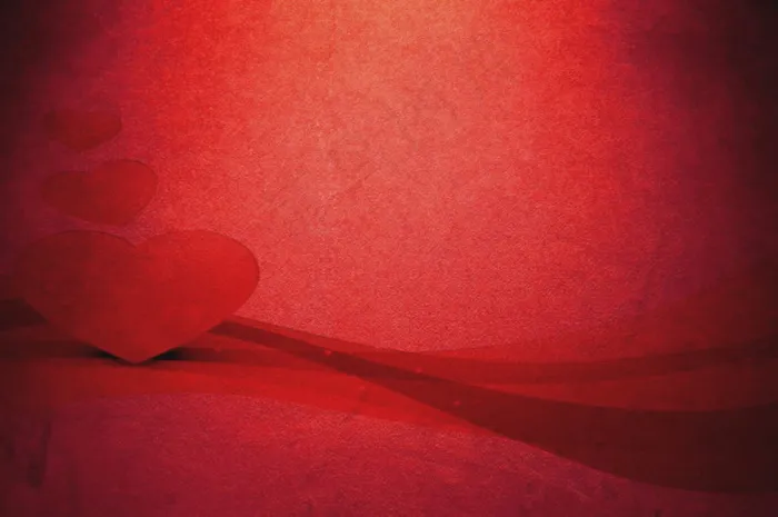 红色爱心背景图片