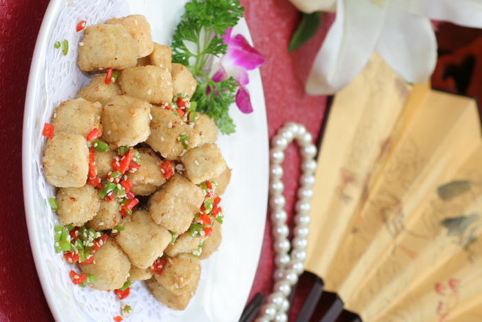 芝麻盐豆腐   12元 (2)