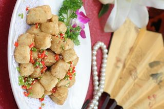 芝麻盐豆腐   12元 (2)