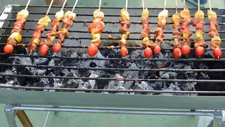 烧烤油炸麻辣弹串串烤肉烤串