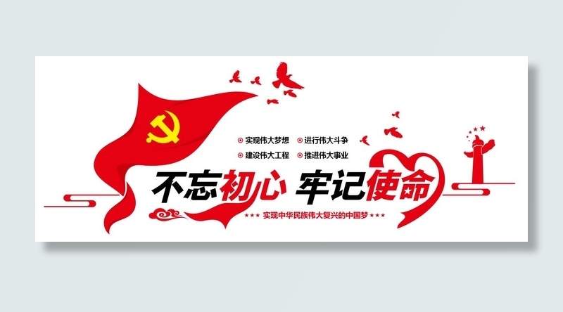 矢量党建文化墙cdr矢量模版下载
