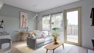 家庭客厅简单装修图片