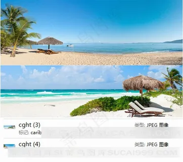 海边度假风景素材