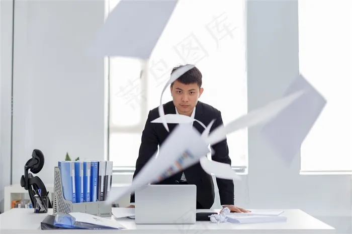 商务工作人员高清摄影图
