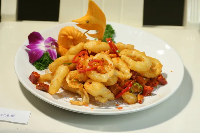 豉香鱿鱼圈28元