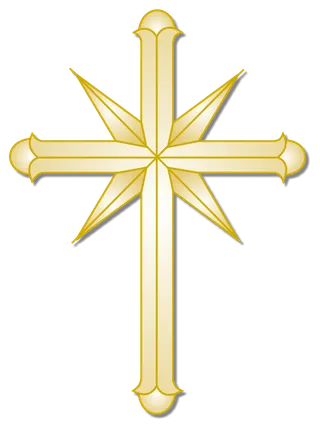 十字架黄色素材