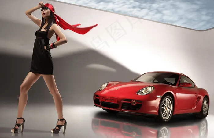 高清性感车模图片下载