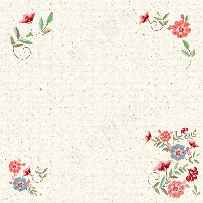 花纹边框淡雅背景图片