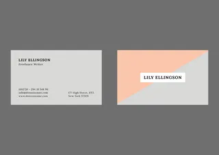 62名片 时尚 潮流 个性 前卫