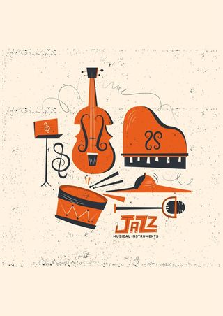 古典音乐大提琴小提琴钢琴铜锣大鼓