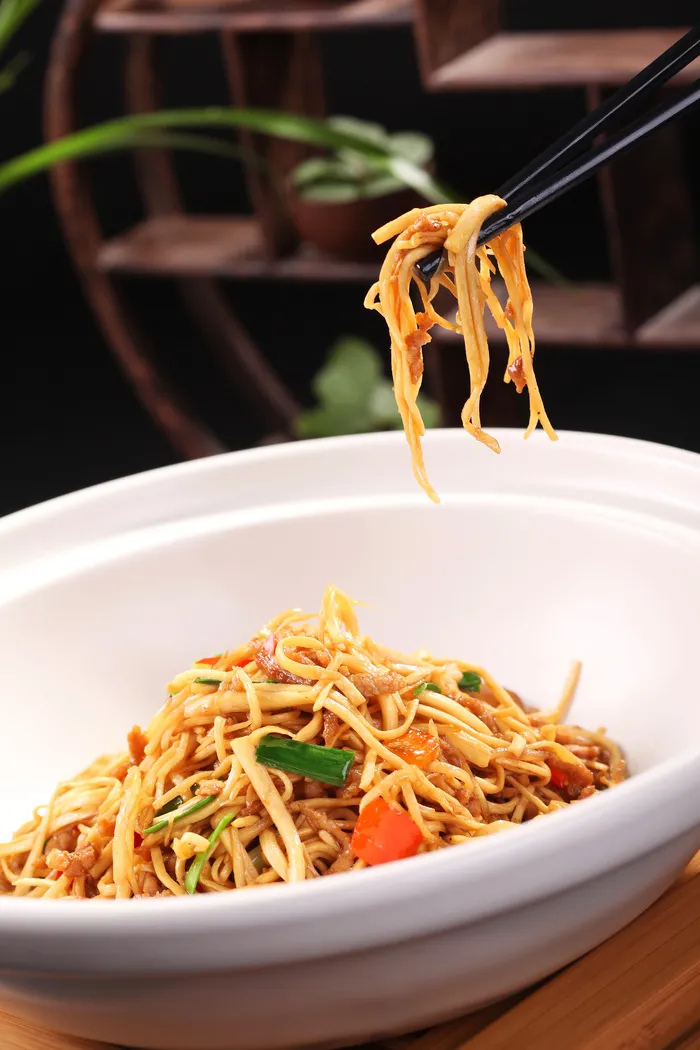 肉丝炒茭白 (3)