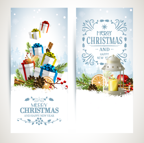 设计冬天圣诞节横幅素材