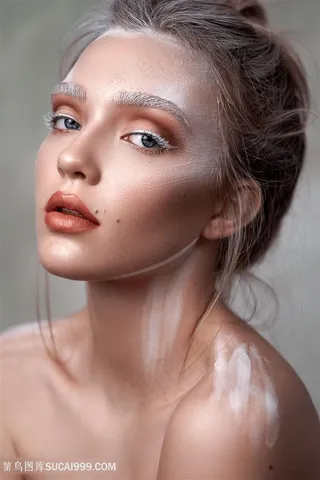 化妆品模特美容