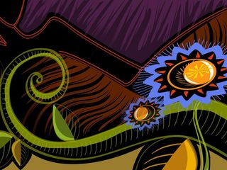 图片设计素材背景鸟语花香