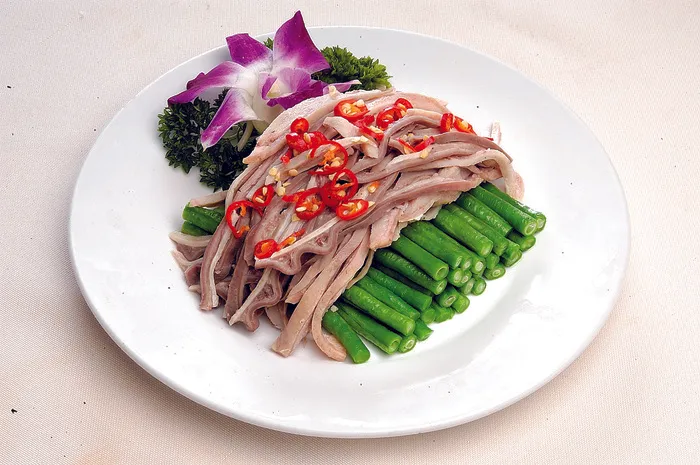 豇豆拌肚丝
