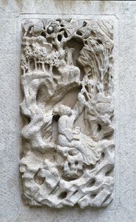 浮雕石刻北京印象摄影图片