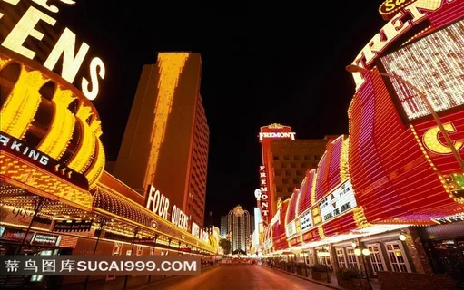 活力都市街景摄影素材