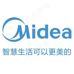 Midea logo 美的商标美的PSD元素免扣，美的logo