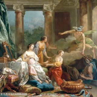 让・巴蒂斯特・玛丽・皮埃尔，墨丘利，爱上了她