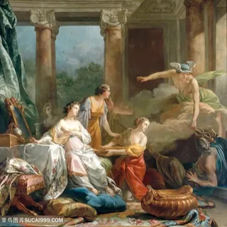 让・巴蒂斯特・玛丽・皮埃尔，墨丘利，爱上了她