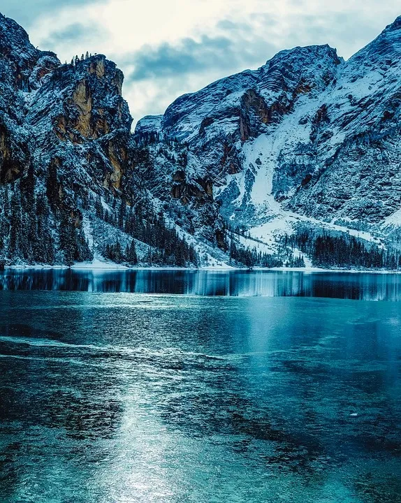 冬天自然背景风景