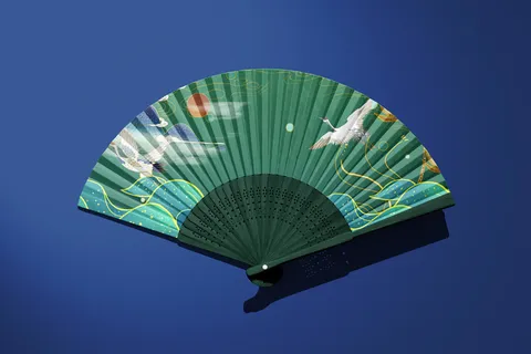文创样机扇子样机设计素材