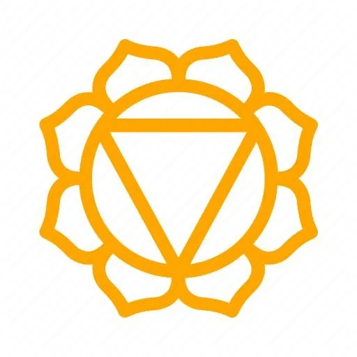 太阳神经丛脉轮 PNG免抠(512x512)