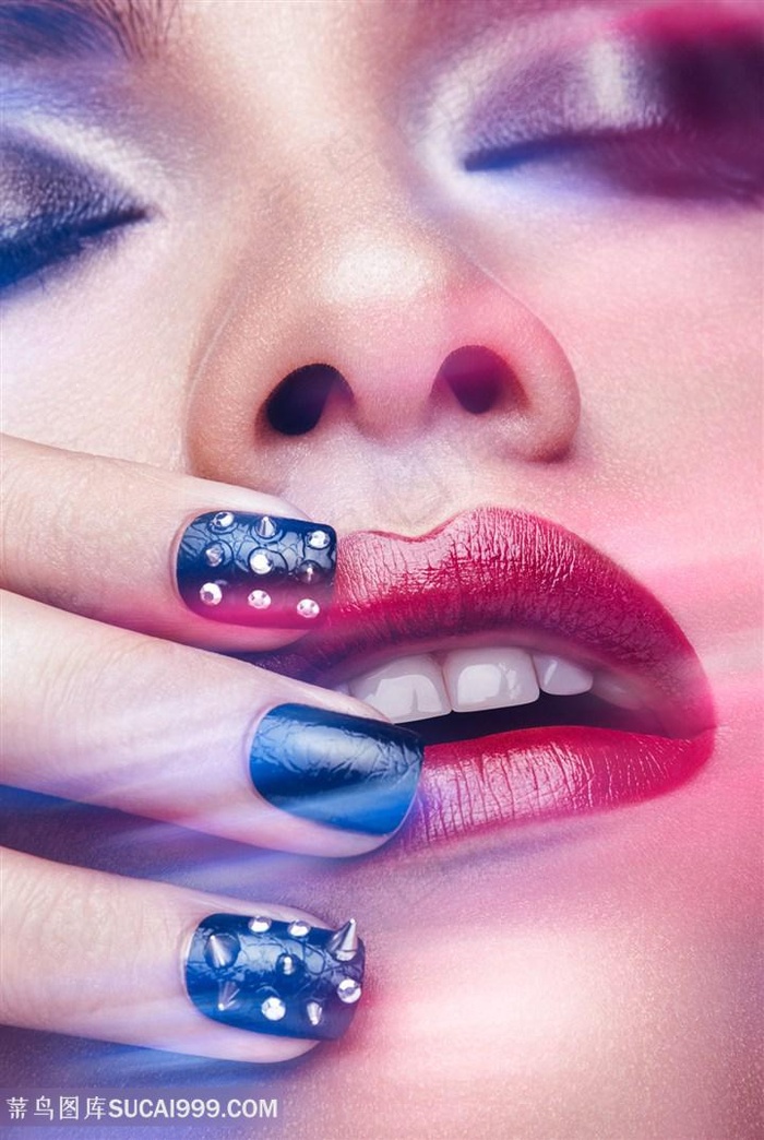 化妆品模特美容