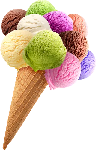 夏季PNG素材效果冰激凌甜筒