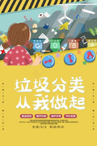垃圾分类海报