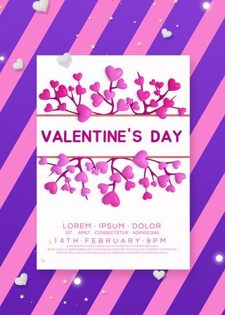 设计 情人节 爱情 海报