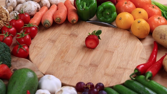 草莓, 片, 水果, 健康, 蔬菜, 食物, 新鲜的, 生的