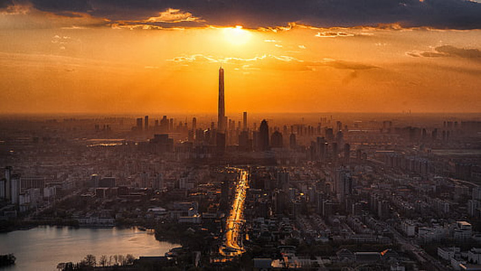 美丽的天空风景 素材