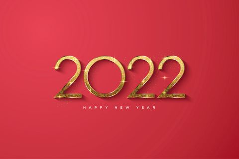 2022创意艺术字体新年虎年圣诞节数字立体质感文字AI矢量设计素材
